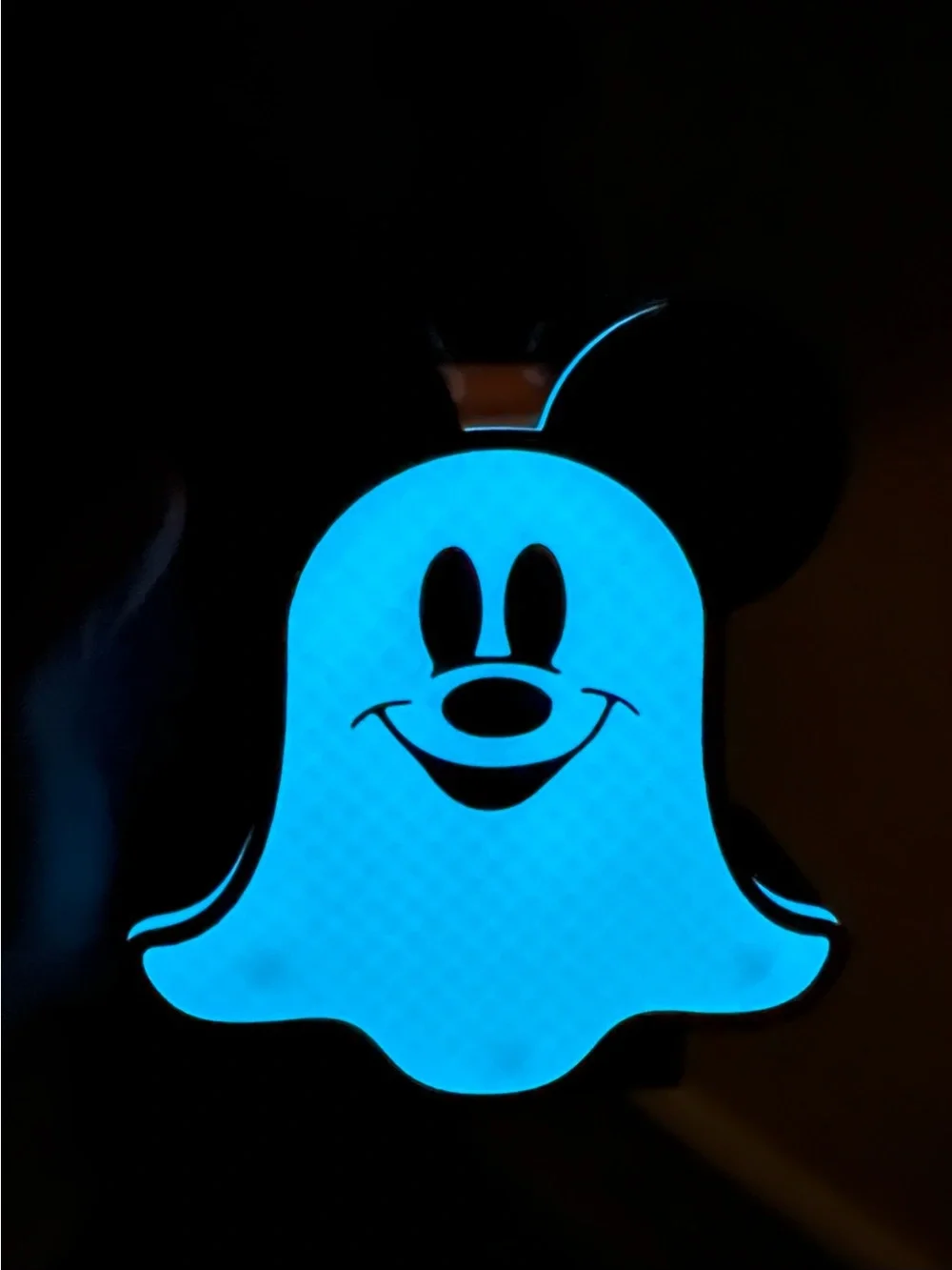 GLOW-IN-THE-DARK Disney Ghost Mickey Soap Holder for Bath & Body Works Bottles